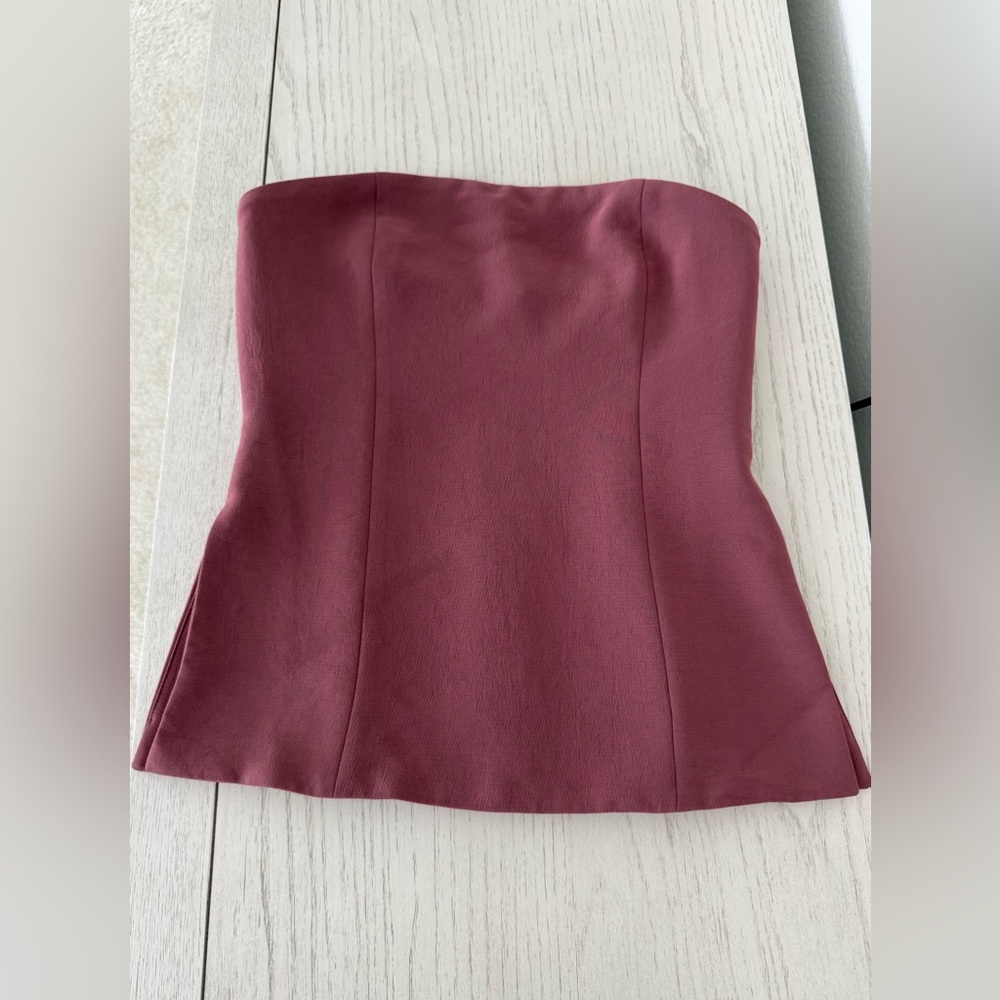 NWT Aritzia Wilfred Posh Tube Top Size 2 - Picture 7 of 10